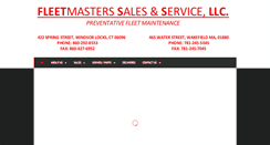 Desktop Screenshot of fleetmastersinc.com